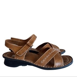 Josef Seibel Women’s Leather Strappy Sandals Size 39 (8)